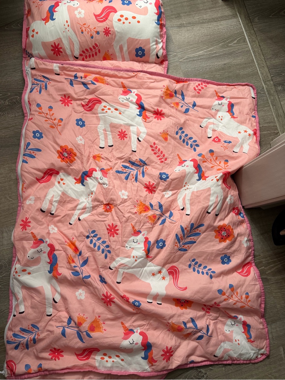 Brand new! Unicorn nap mat/sleeping bag